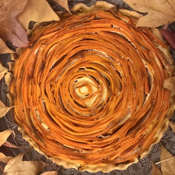 Jolie tarte à la carotte