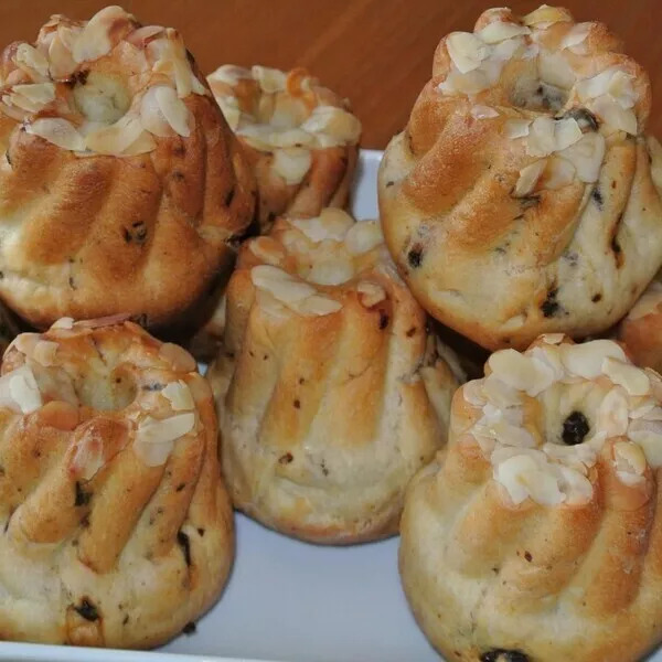 Petits kougelhopfs d'Alsace (kouglofs)