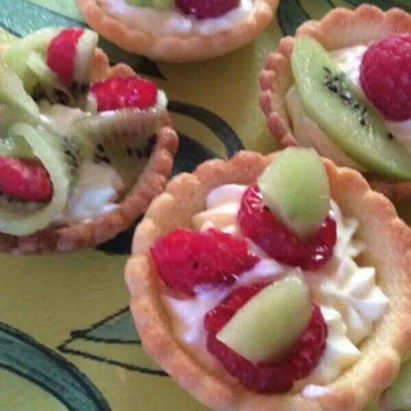 Tartelettes croustillantes aux fruits ndl