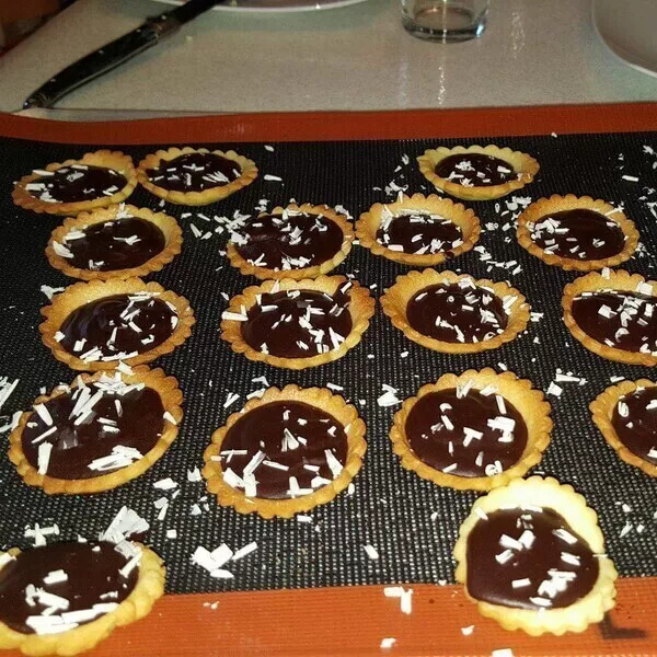 Mini tartelettes chocolat caramel