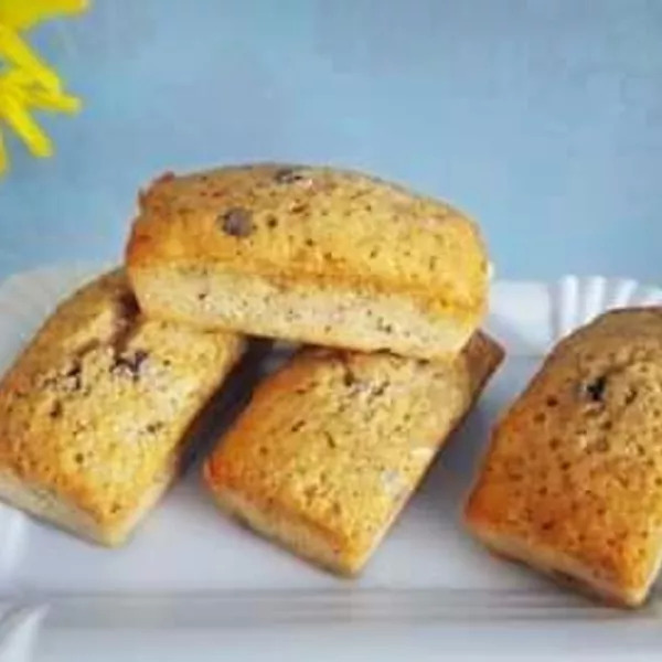 Financiers Noisettes, Cacahuètes et Chocolat