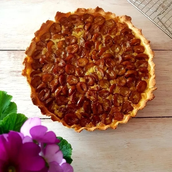 Tarte à la mirabelle 