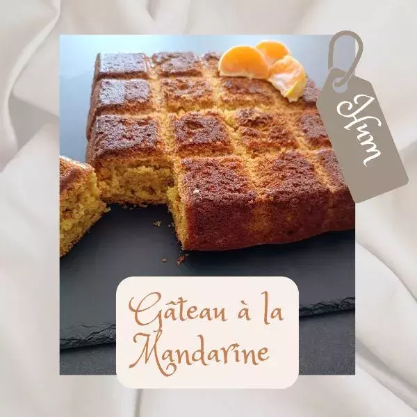 Gâteau à la mandarine