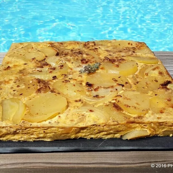 Gratin de pommes de terre aux cèpes