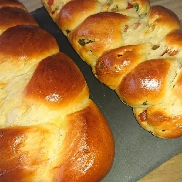 Brioche tressée