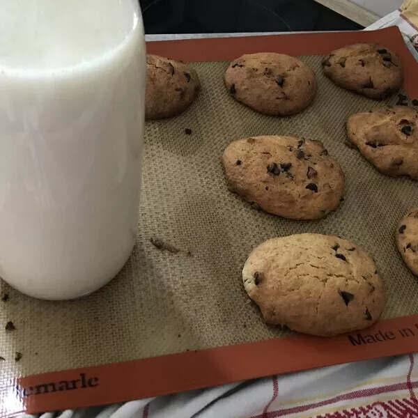 Lait d'avoine et cookies à l'okara