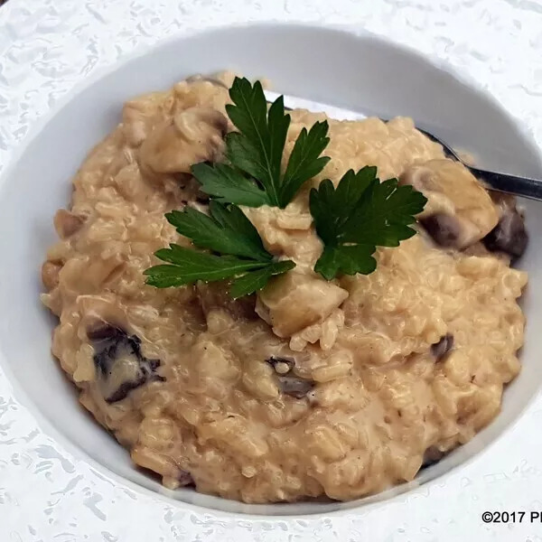 Risotto Normand au Cidre et au Camembert