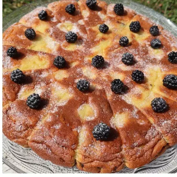 Clafoutis aux mûres