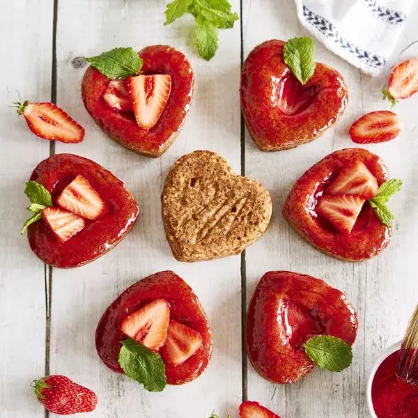 Cookies à la fraise