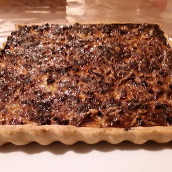 Tarte aux endives et aux lardons