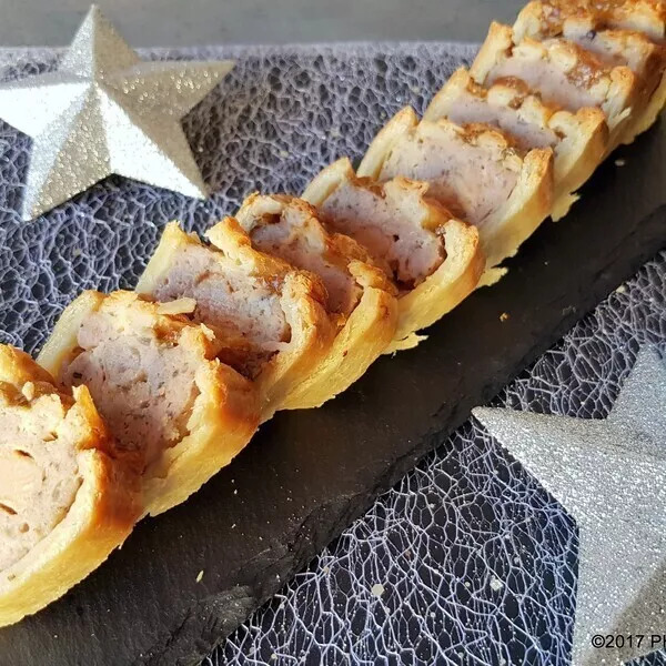 Pâté en croûte festif