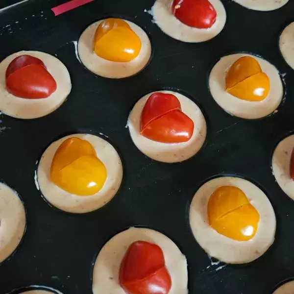 Bouchées coeurs de tomate