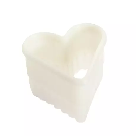 Découpoir coeur cannelé Exoglass®