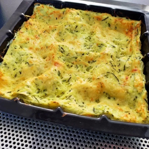 Lasagnes courgettes féta