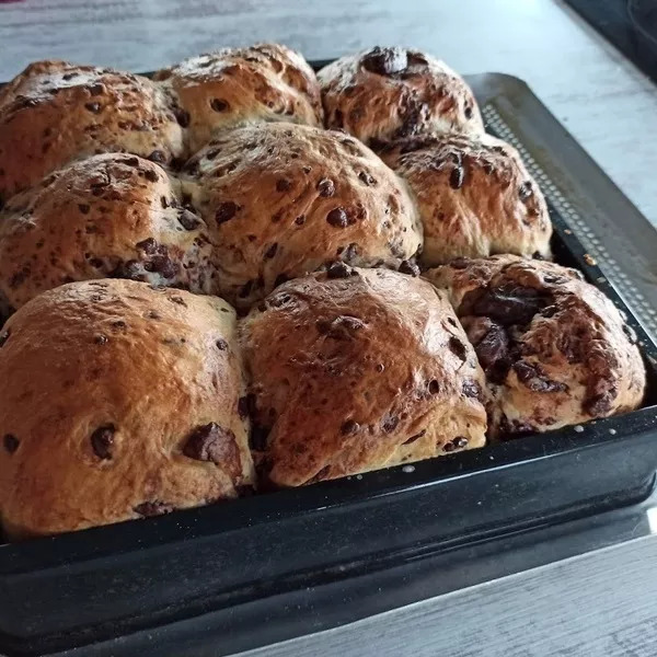 Brioche pépites de chocolats pour petits gourmands