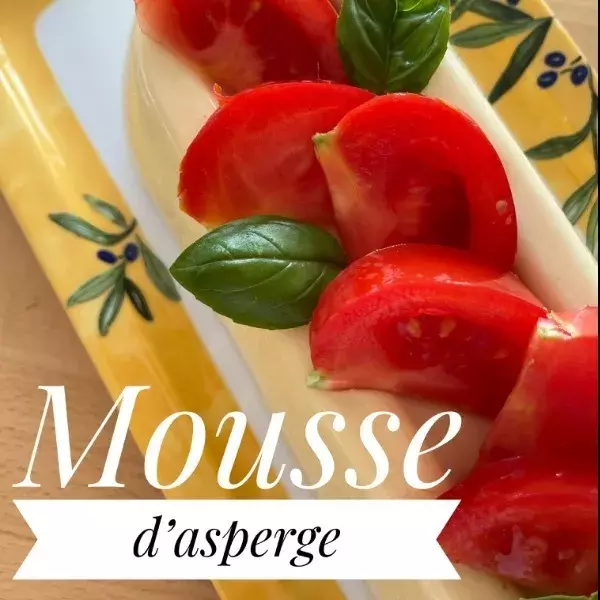 Mousse d'asperge