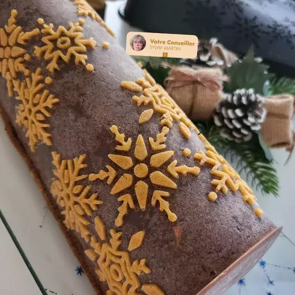 Bûche orange grand marnier 