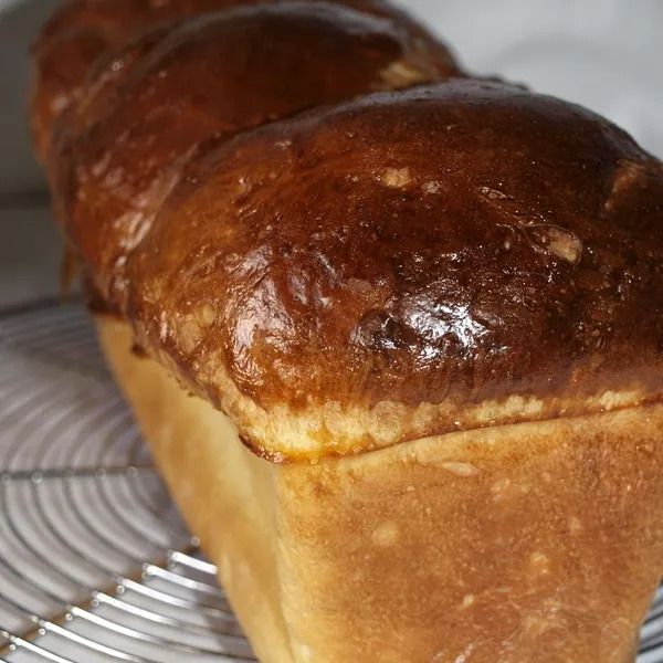 Brioche au fromage Blanc et orange 