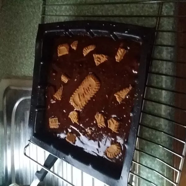 Brownie au speculos