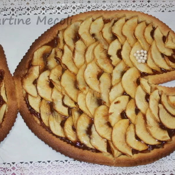 Tarte aux pommes du premier avril sans cook'in