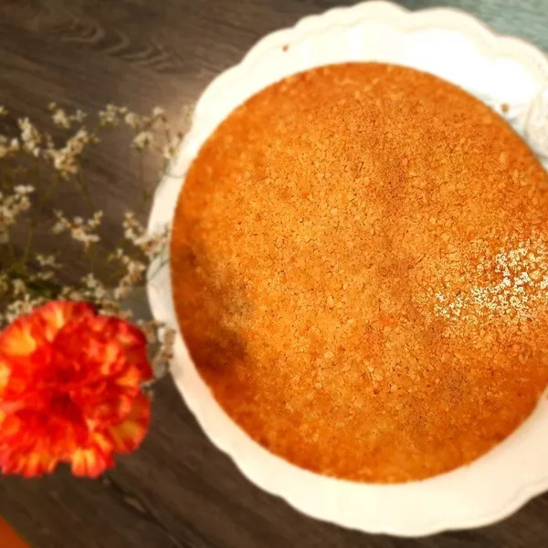 Tarte aux pommes crumble