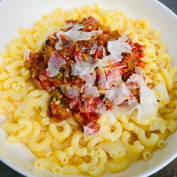 BOLOGNAISE DE LEGUMES AU TORNADO