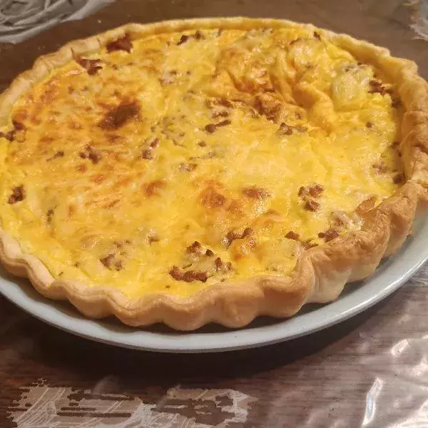 Quiche à la viande hâchée