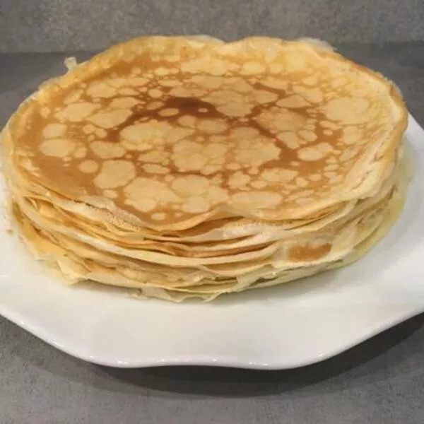 Pâte à crêpe légère