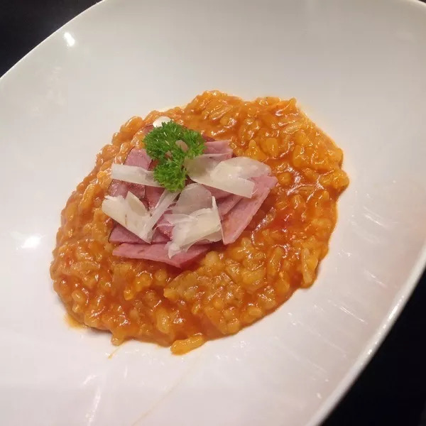 Risotto fumé à la tomate (Dude)