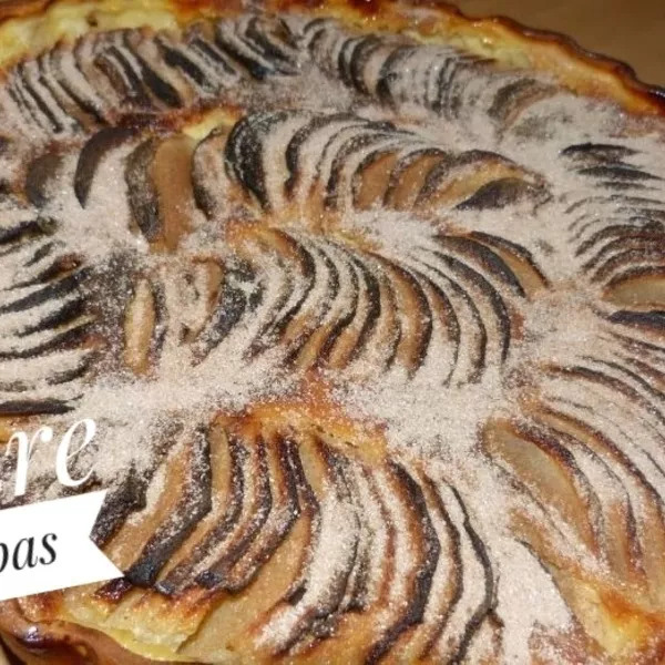 Tarte aux pommes à l'alsacienne