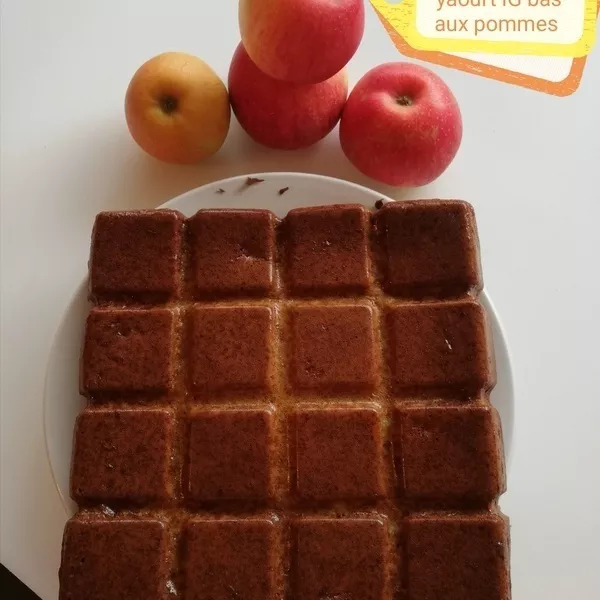 Gateau au yaourt aux pommes IG bas