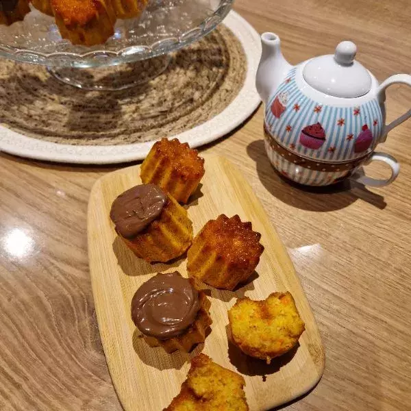 Cannelés Carottes Caramel Chocolat