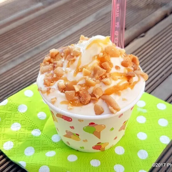 Sundae Caramel Cacahuètes