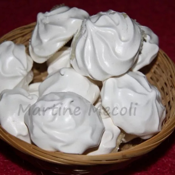 Meringues françaises sans cook'in