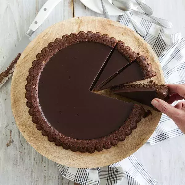 Tarte renversée au chocolat 