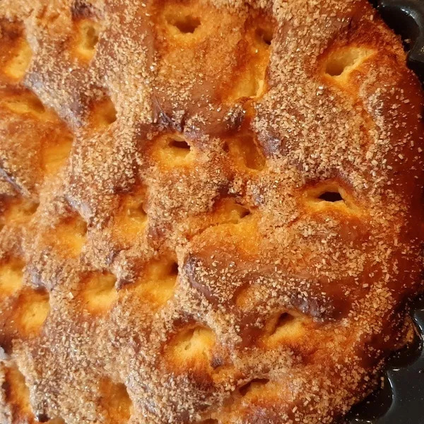 Tarte au sucre briochée 