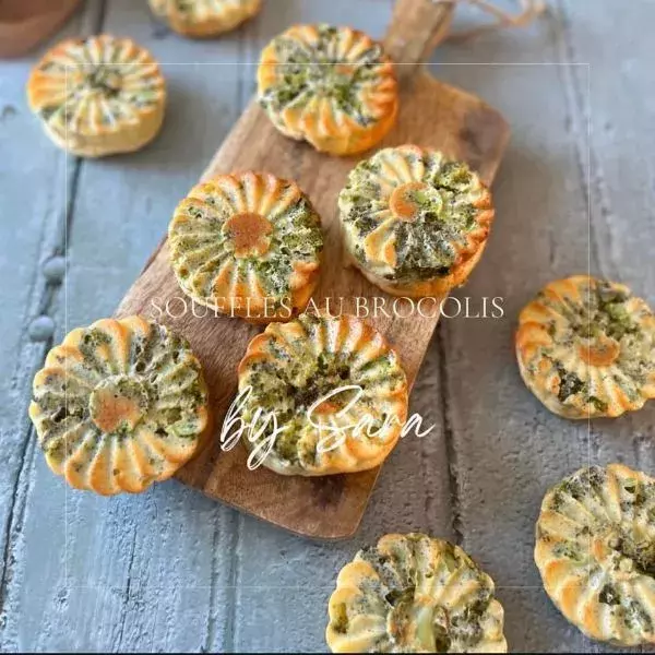 Soufflés aux brocolis