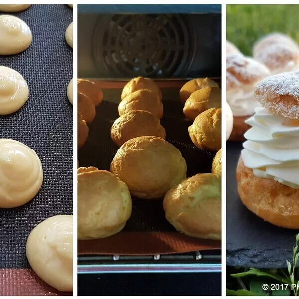 Pâte à choux (méthode n°1)