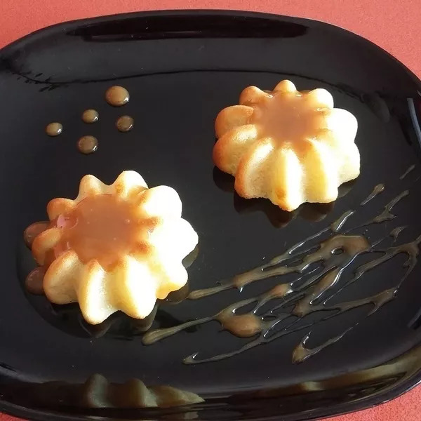 Fleur de pomme et caramel au beurre salé