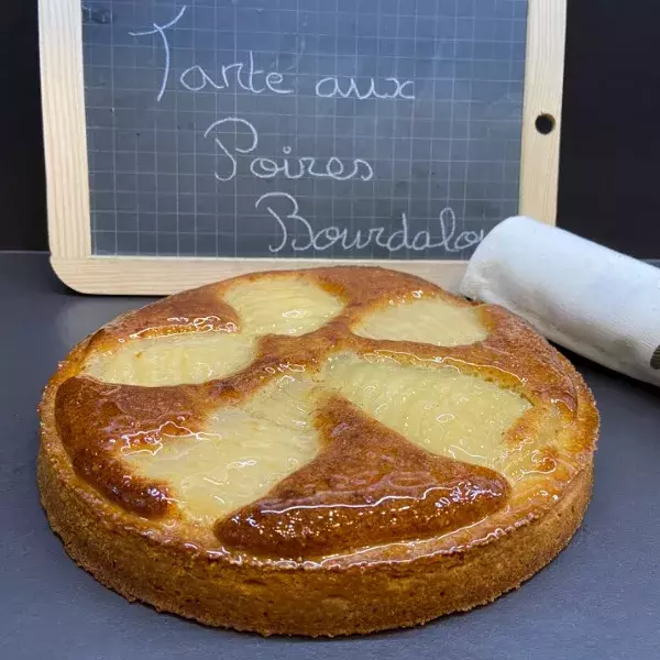 Tarte aux poires bourdaloue 