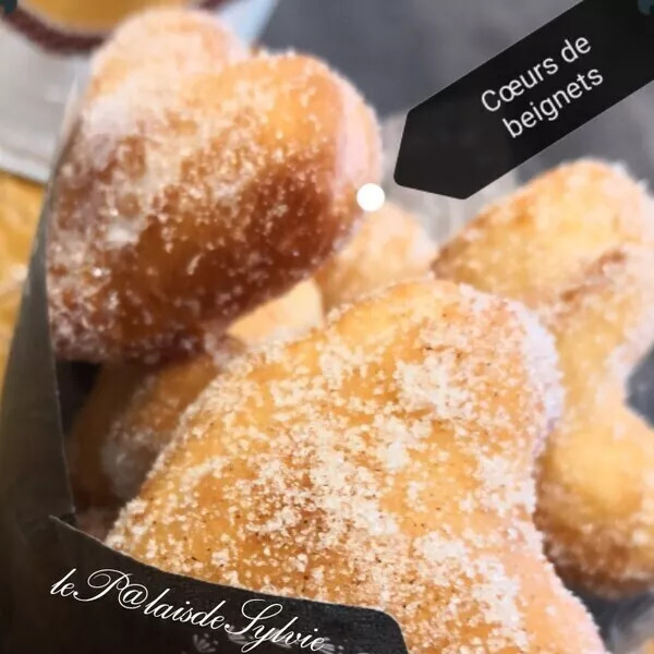 Coeurs de beignets moelleux au fromage blanc & citron