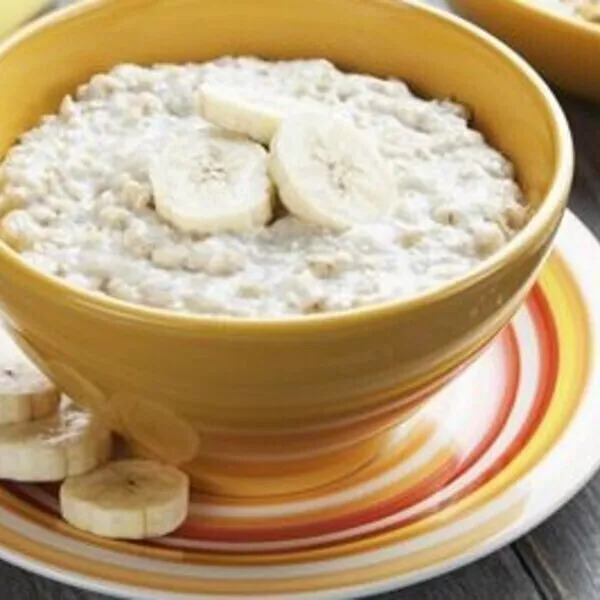 Porridge crémeux à la banane