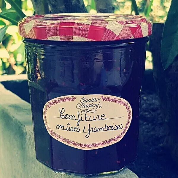 Confiture mûres / framboises