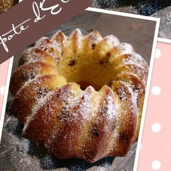 Gâteau Yaourt aux pépites de chocolat ou pommes