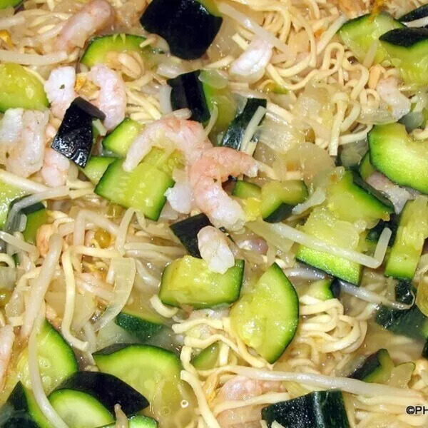 Soupe aux courgettes (Wok)