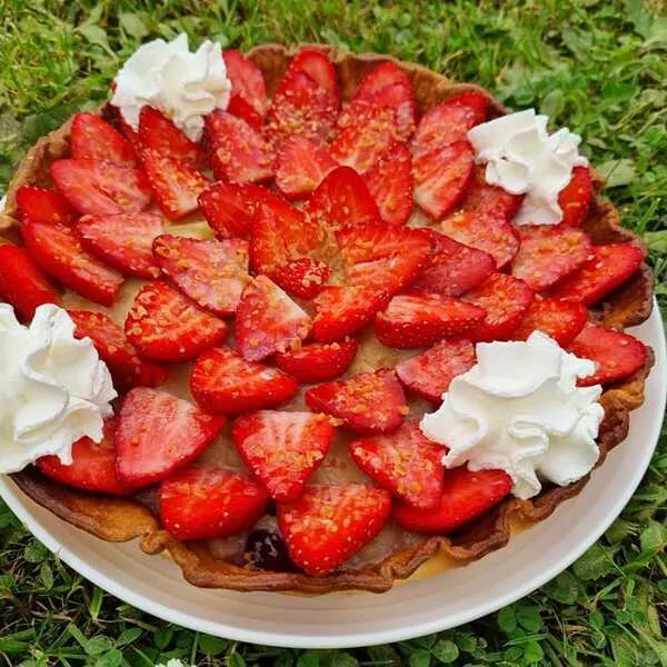 Tarte aux fraises 