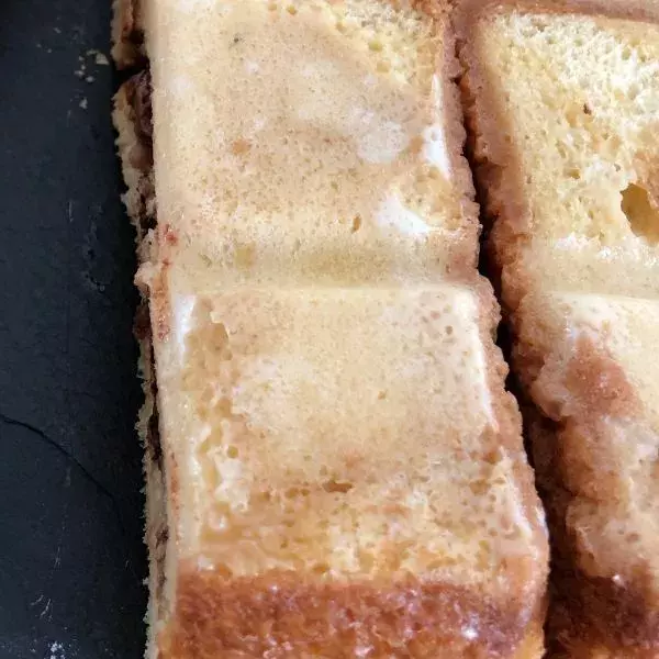 Croque tablette façon pain perdu