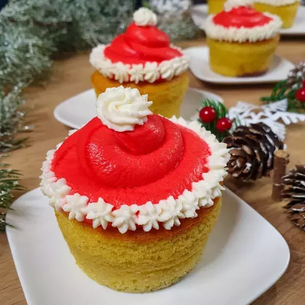 Cupcake Père Noël