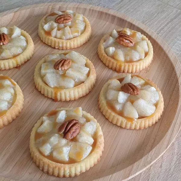Tartelette au nashi