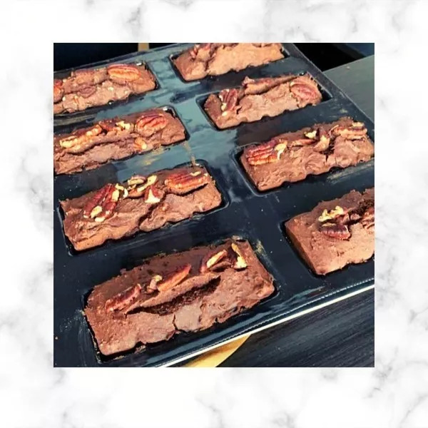 Brownie noix de pécan sans gluten